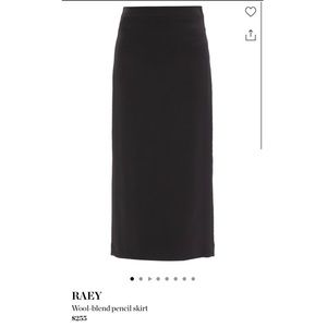 [Free shipping] NWOT RAEY Wool-blend pencil skirt